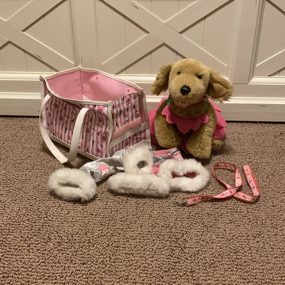 Dog and Bag